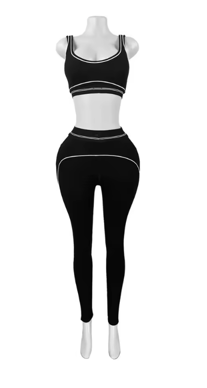 Sleeveless Two-Piece Set