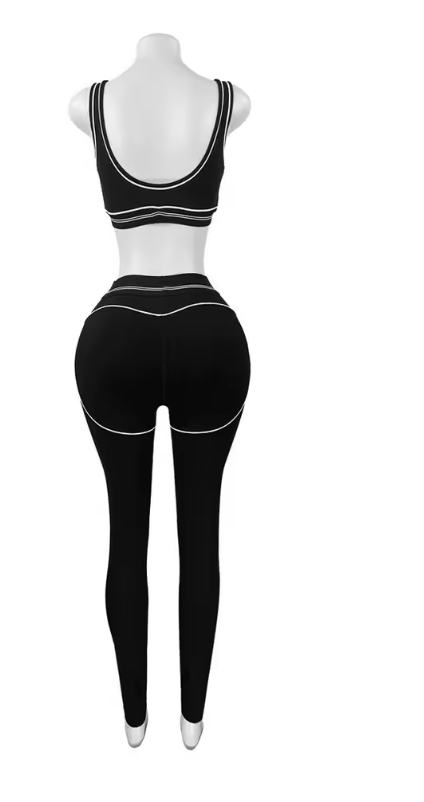 Sleeveless Two-Piece Set