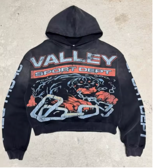 Zip-Up Graphic Hoodie